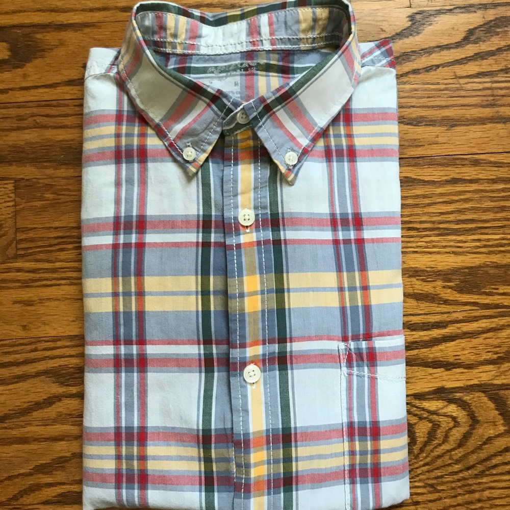 Arizona Plaid Long Sleeve Button Down